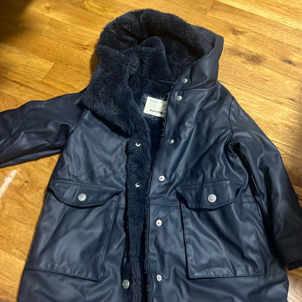 Used Zara girl coat size 5